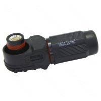 Flexcoils (SurLok) вилка черная 150A (Ф8-35mm2)